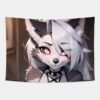 Helluva Boss Loona Loona The Wolf Sfw Classic Tapestry Official Helluva Boss Merch
