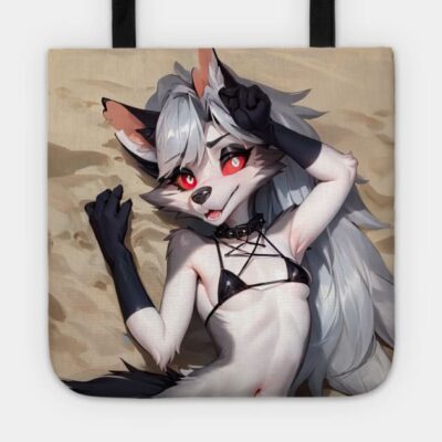 Helluva Boss Loona Loona The Wolf Sfw Classic Tote Official Helluva Boss Merch