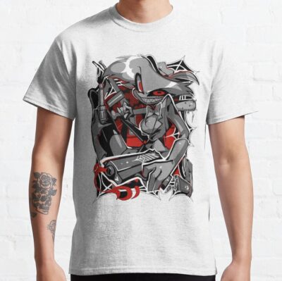 Angel Dust Demon Design - Hazbin Hotel T-Shirt Official Helluva Boss Merch
